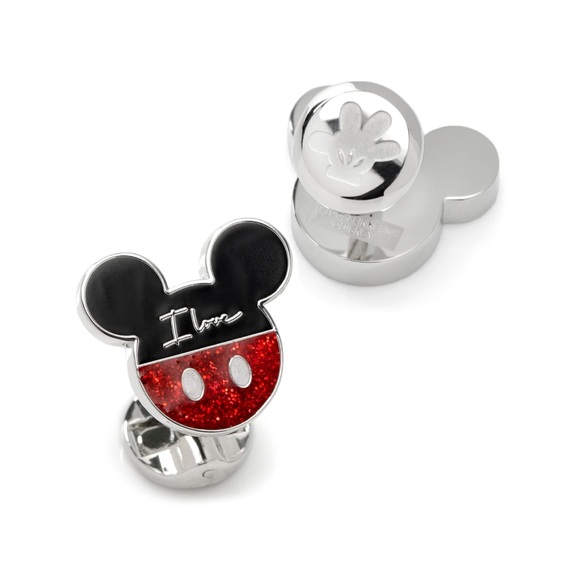 Disney Mickey and Minnie Mouse Cufflinks - Picture 5 of 5